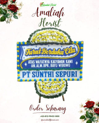 Papan Bunga Duka di Siantar Marihat