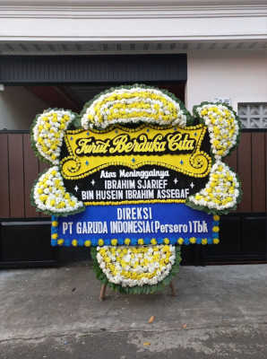 Papan Bunga Duka di Siantar Marihat