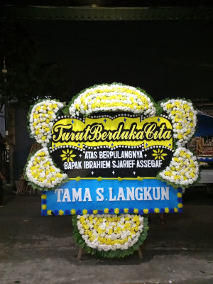Papan Bunga Duka di Siantar Marihat